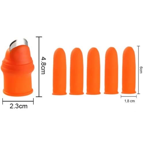 Justcheapstore Baş Parmak Sebze Ayıklayıcı Set Kadın resmi