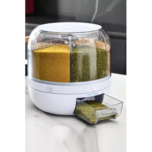 Justcheapstore Dönebilen Kuru Gıda Ve Bakliyat Organizeri resmi