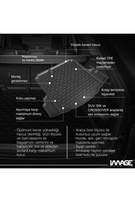 Mercedes A Serisi V177 Sedan (2019 - ….) Bagaj Havuzu (YAN Cepli) resmi