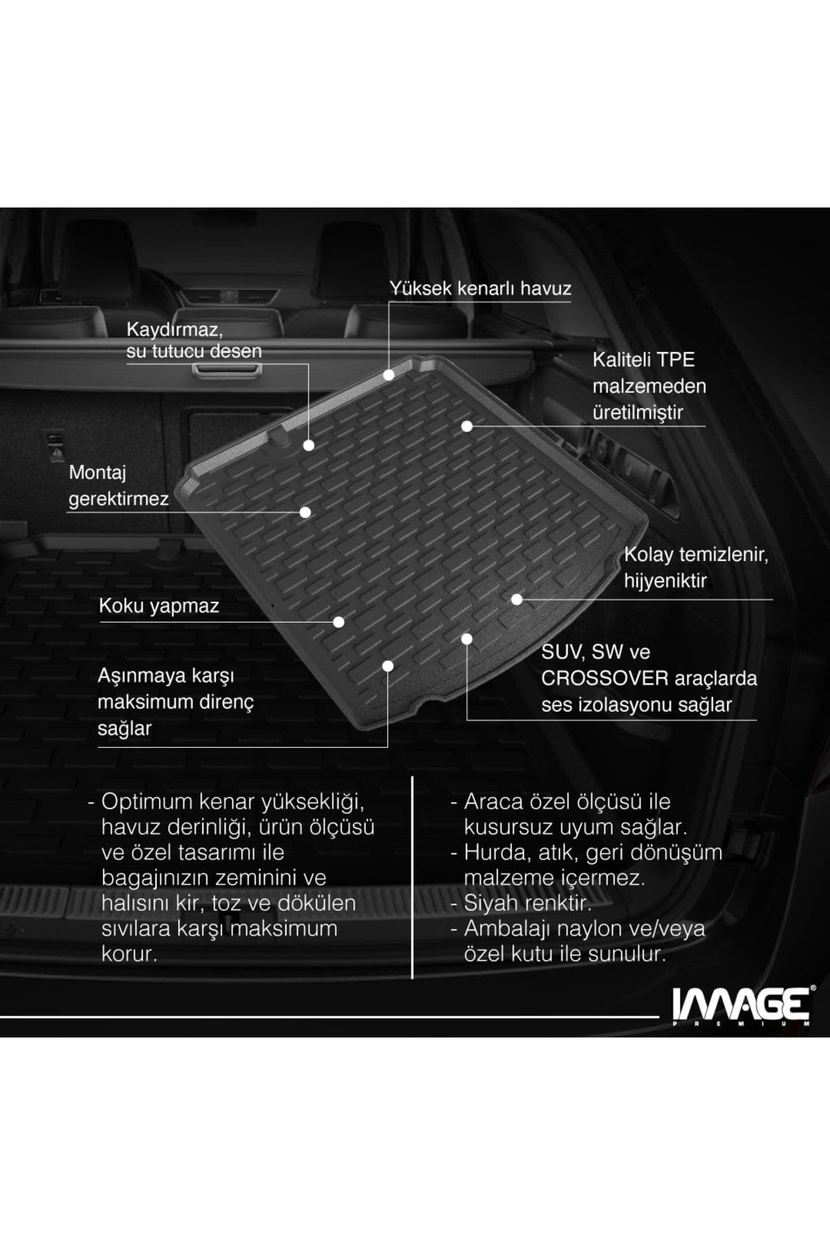 Volkswagen Taigo Suv (2021 - ….) Bagaj Havuzu (ALT BAGAJ) resmi