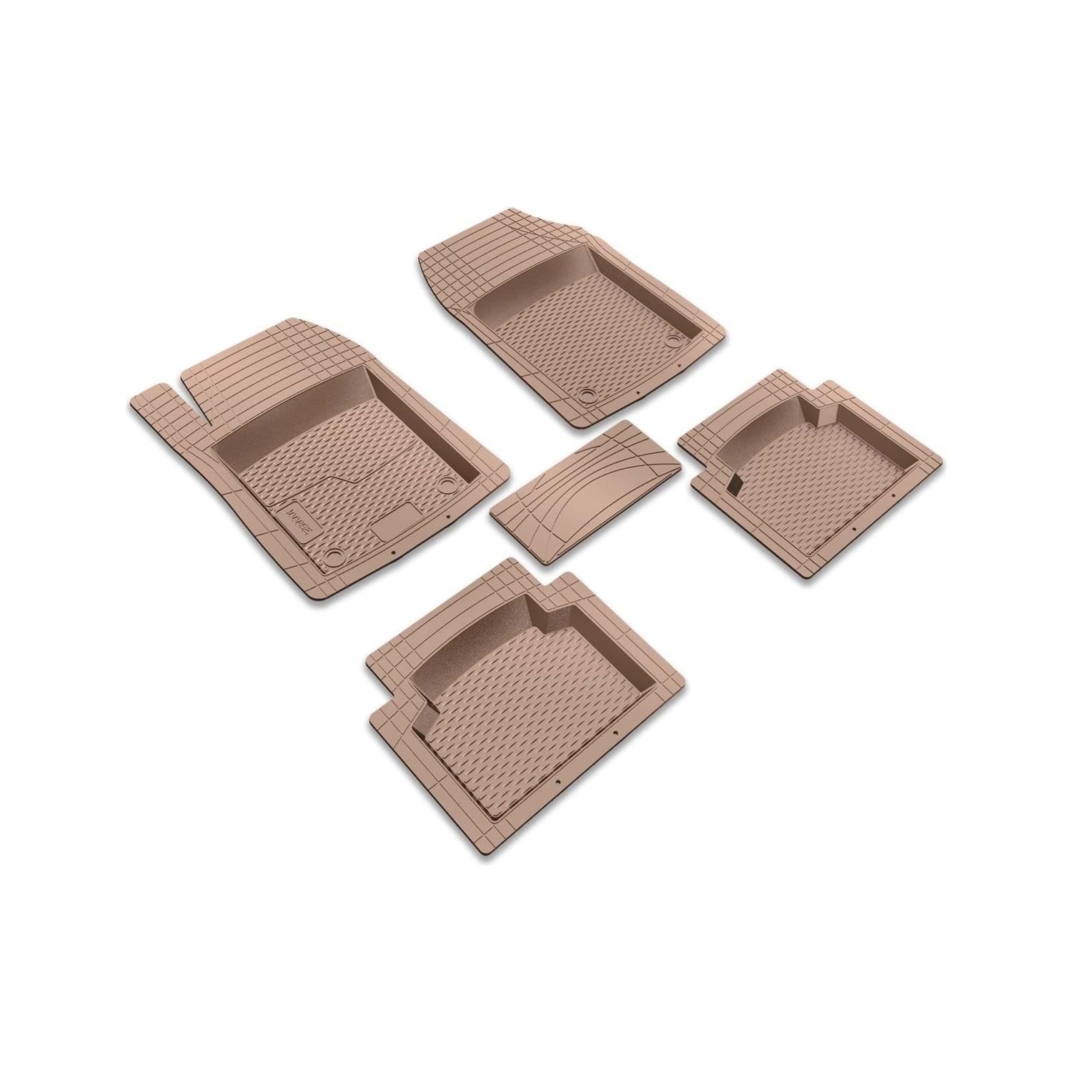 Picture of Image Toyota Yaris HB (2021 -….) Extra Pool Universal 3D Plus Rubber Car Mop Milk Coffee