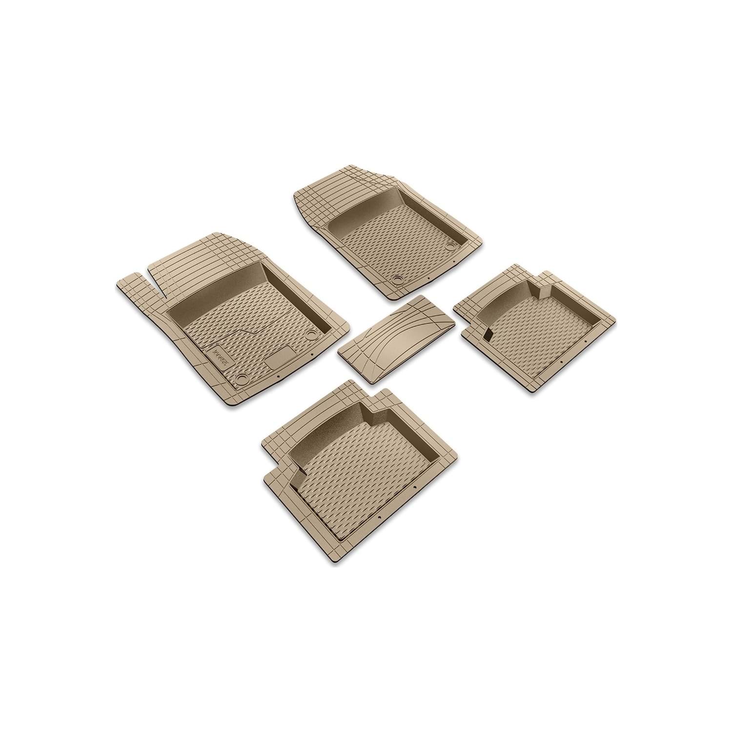 Picture of BRS-DK-DK-12347254 VOLKSWAGEN BEETLE COUPE (2011-….) Universal 3D Plus Rubber Map with Pool