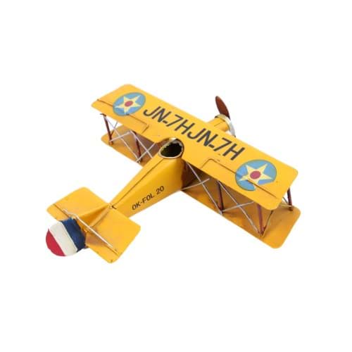 Picture of Double Wing Metal Airplane Model