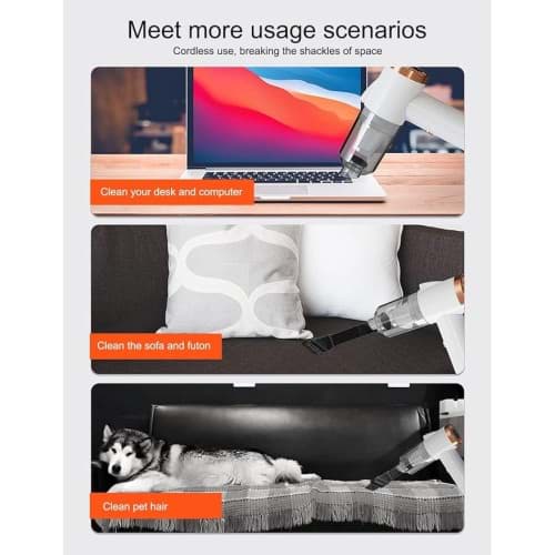 Deluxe Akülü Araç Süpürgesi resmi