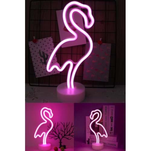Flamingo Neon Lamba resmi