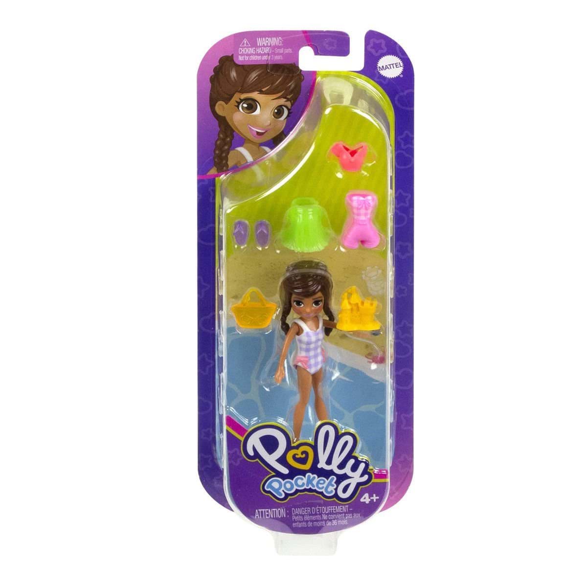 HNF50 Polly Pocket ve Moda Aksesuarları Oyun Setleri - Mattel resmi
