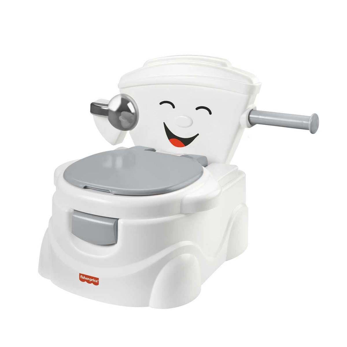 HJC40 Fisher-Price Eğitici Eğlenceli Tuvalet (Türkçe)-Mattel resmi