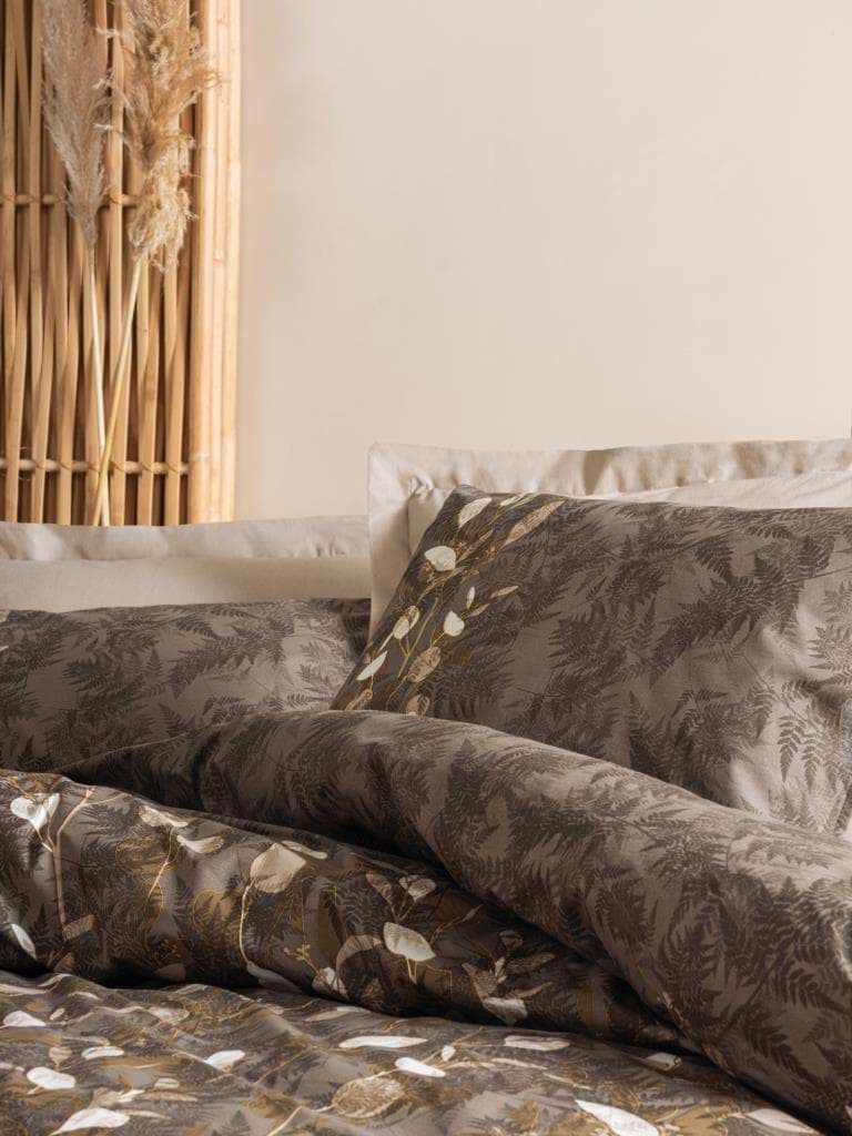 Cotton Box Dual Çift Kişilik Nevresim Takımı Foresta Bej resmi