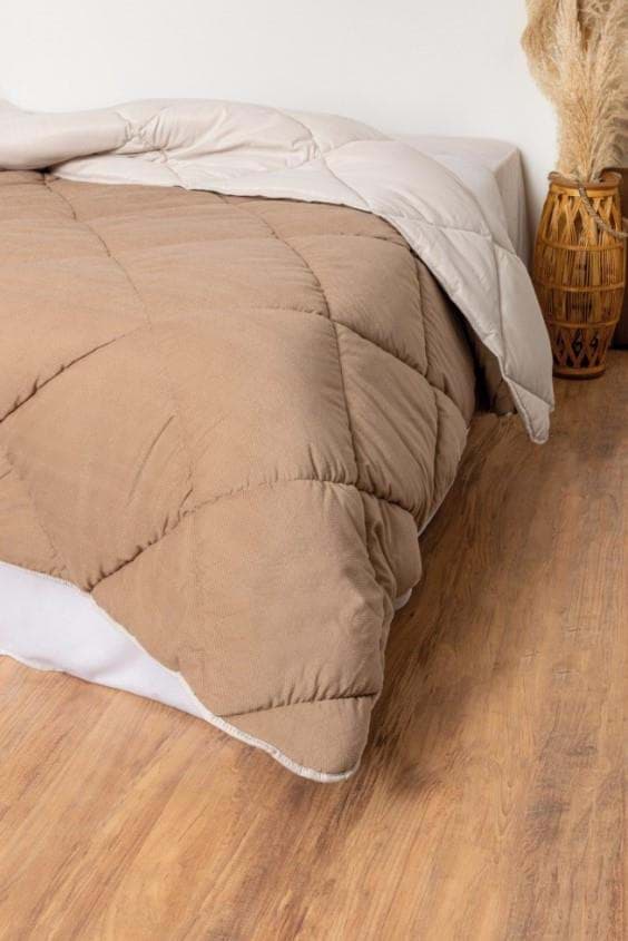 Picture of Cotton Box Utka Double Quilt beige