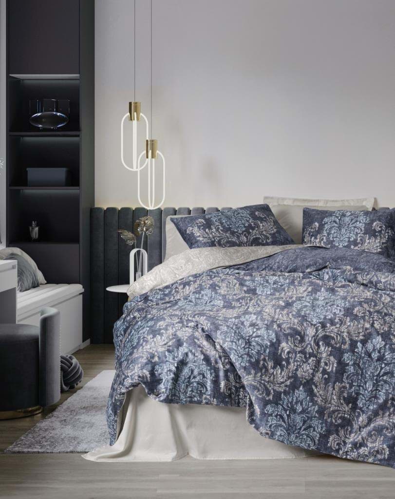 Picture of Cotton Box Double Satin Duvet Cover Set Owen Beige