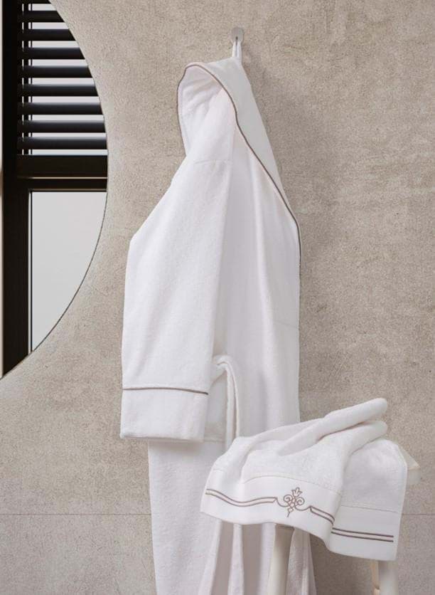 Picture of Cotton Box Classic Bathrobe Set Güher L-XL Men