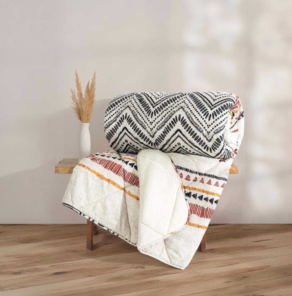 Picture of Cotton Box Double Quilts Felix Felix Beige