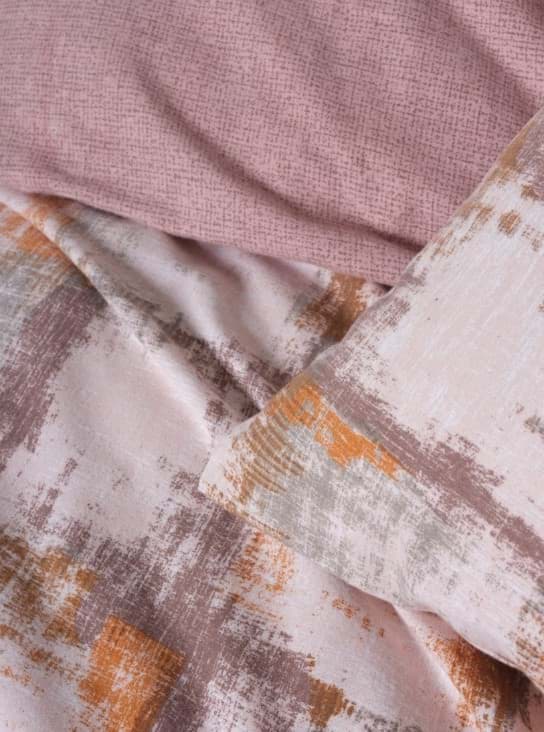 Cotton Box Flanel Nevresim Takımı Çift Kişilik Farida Kahve resmi