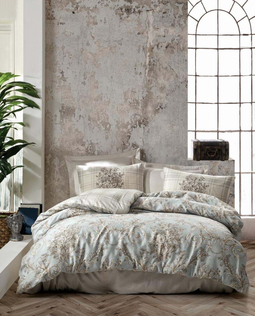 Picture of Cotton Box Double Satin Duvet Cover Set Terry Beige