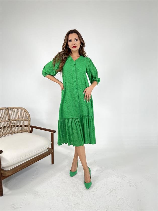 5499 ELBİSE-YEŞİL resmi