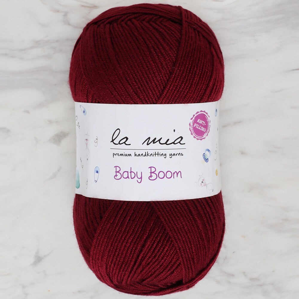 La Mia Baby Boom Bordo El Örgü İpi - 110 - 34453 resmi