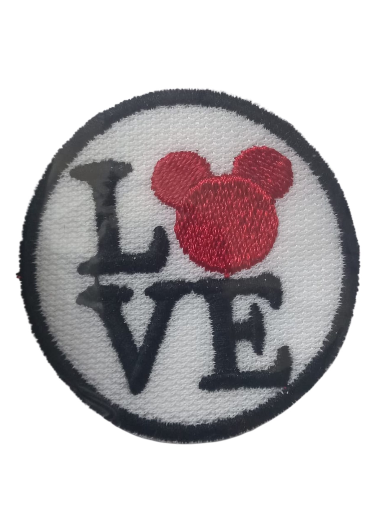 Aplike Ütü İle Yapışan Love Pati Arma 4 cm resmi