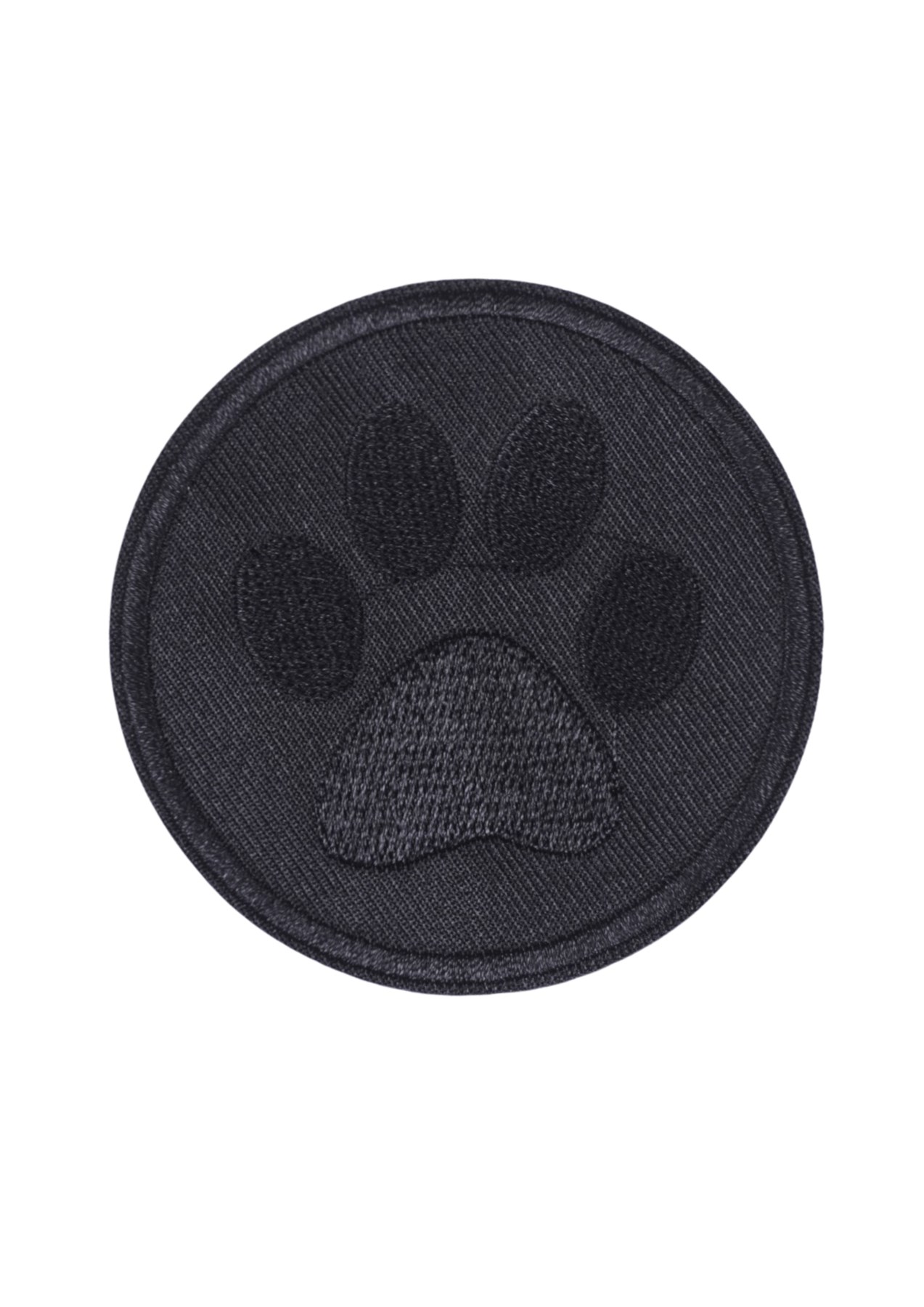 Aplike Ütü İle Yapışan Siyah Pati Arma 5 cm resmi