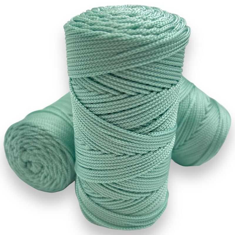Makrome İpi 3mm Polyester Mint resmi