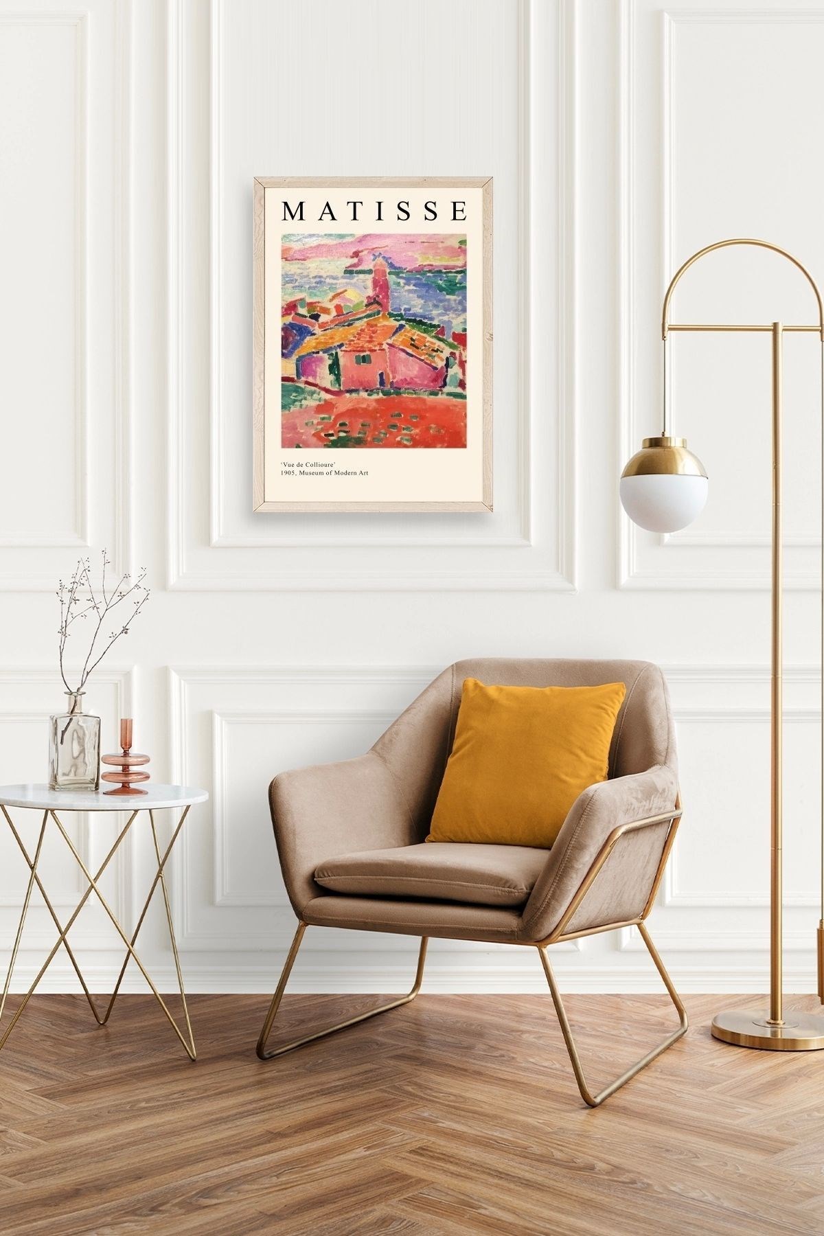 Henri Matisse Ahşap Çerçeveli Tablo resmi