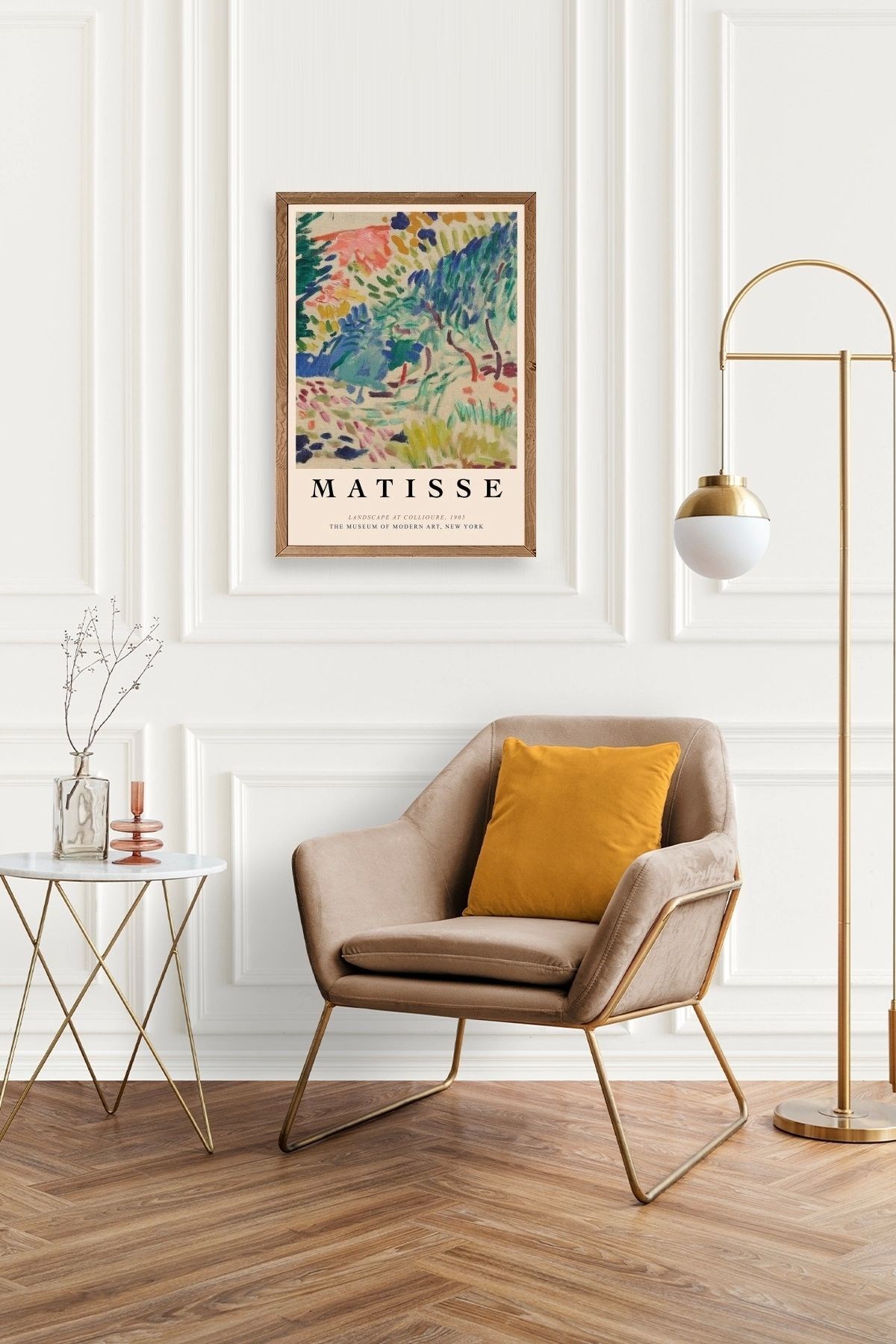 Matisse Ahşap Çerçeveli Tablo resmi