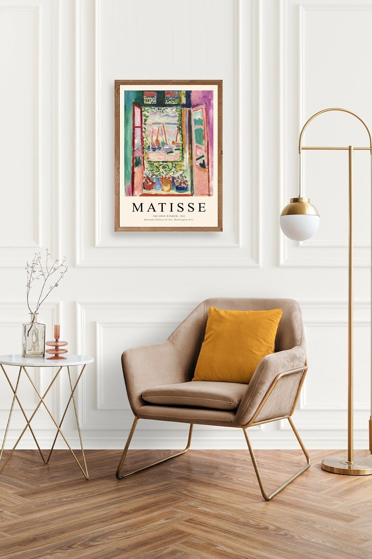 Matisse Ahşap Çerçeveli Tablo resmi