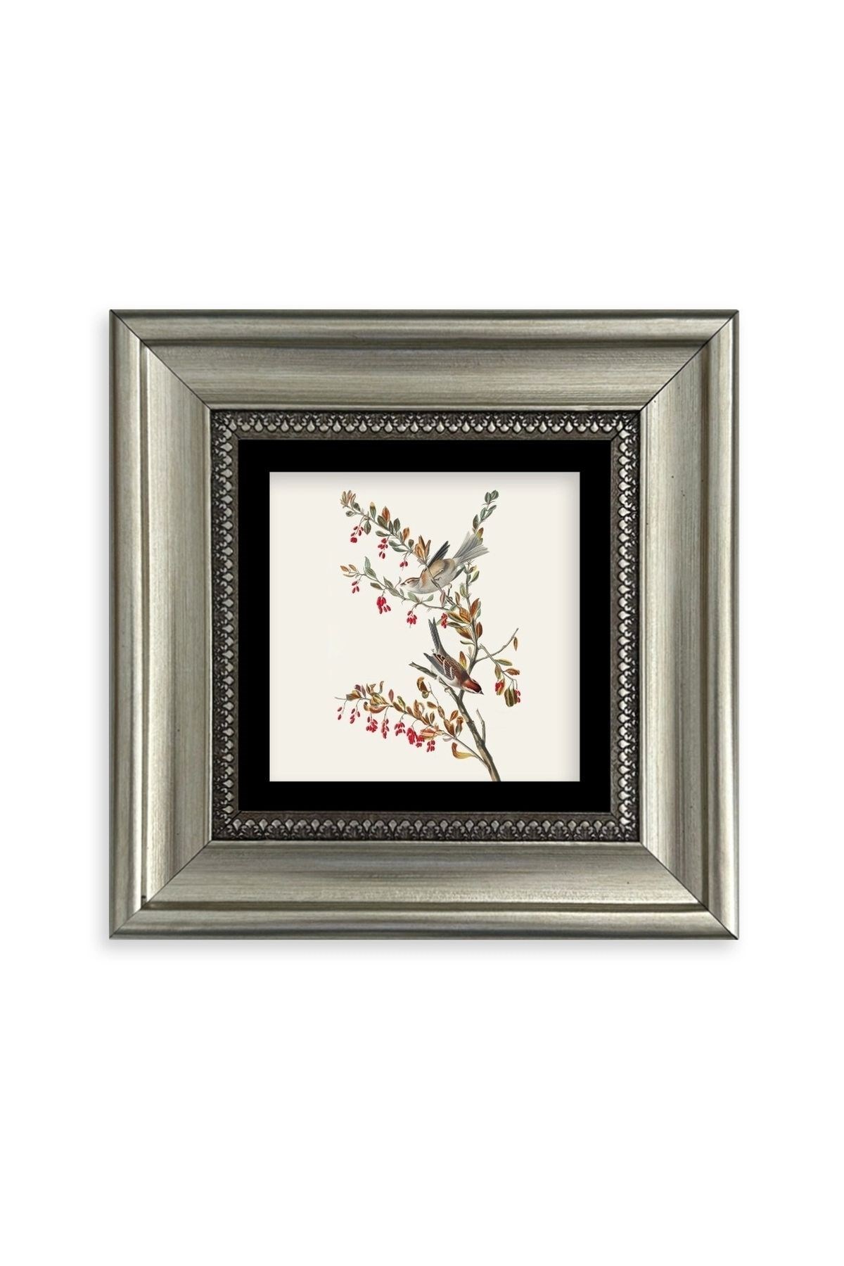 Dal Çerçeveli Taş Tablo resmi