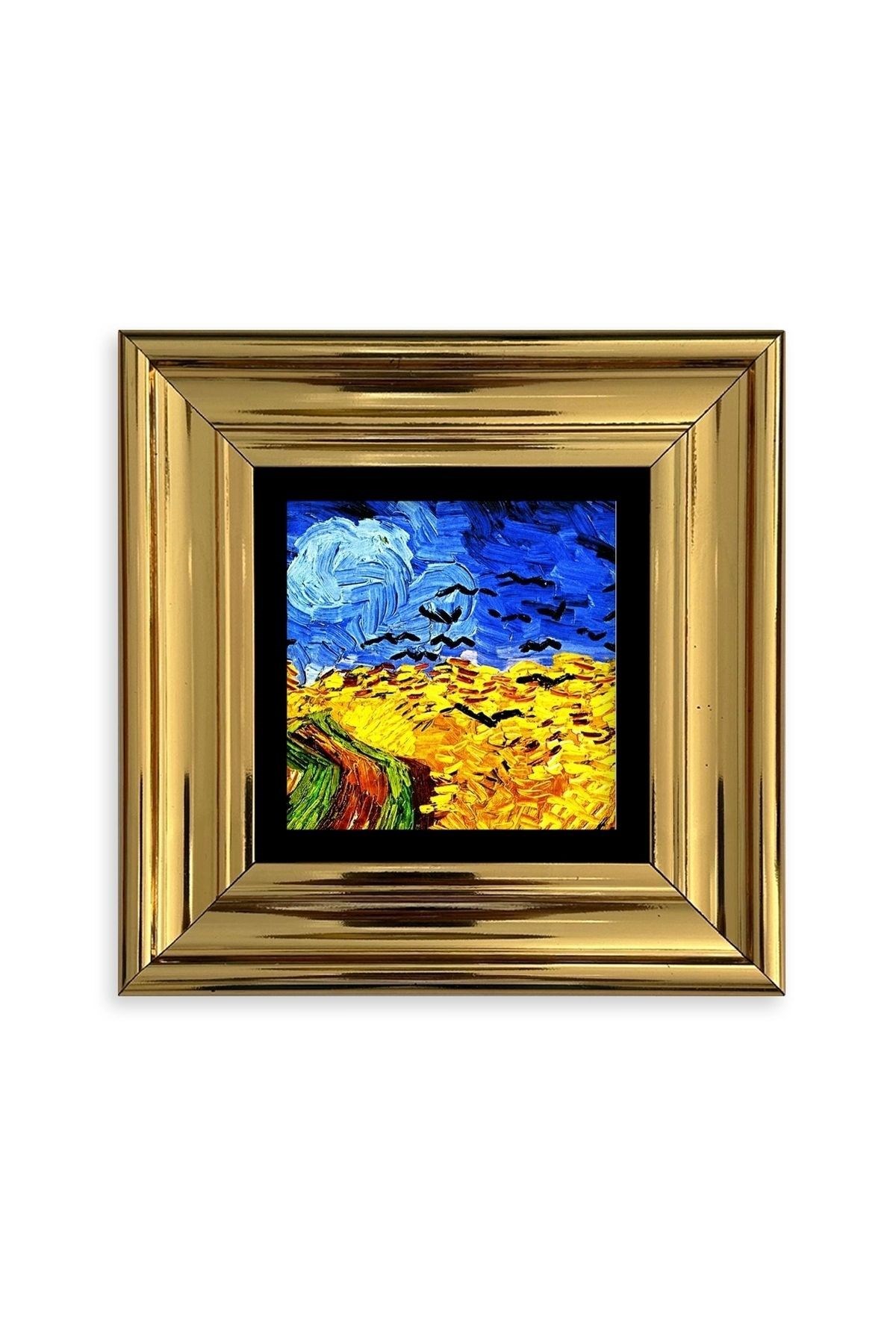 Van Gogh Çerçeveli Taş Tablo resmi