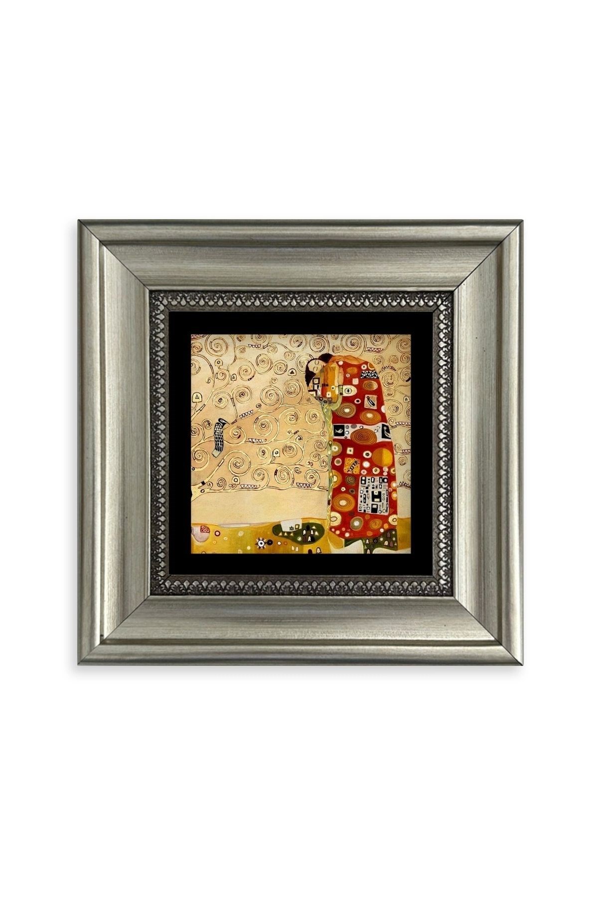 Gustav Klimpt Çerçeveli Taş Tablo resmi