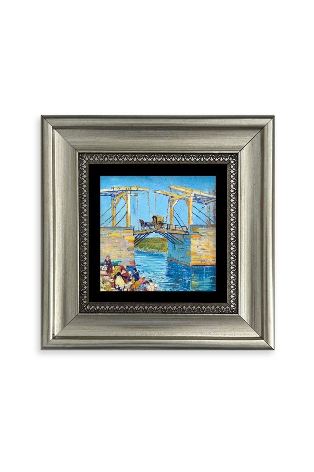 Köprü Çerçeveli Taş Tablo resmi
