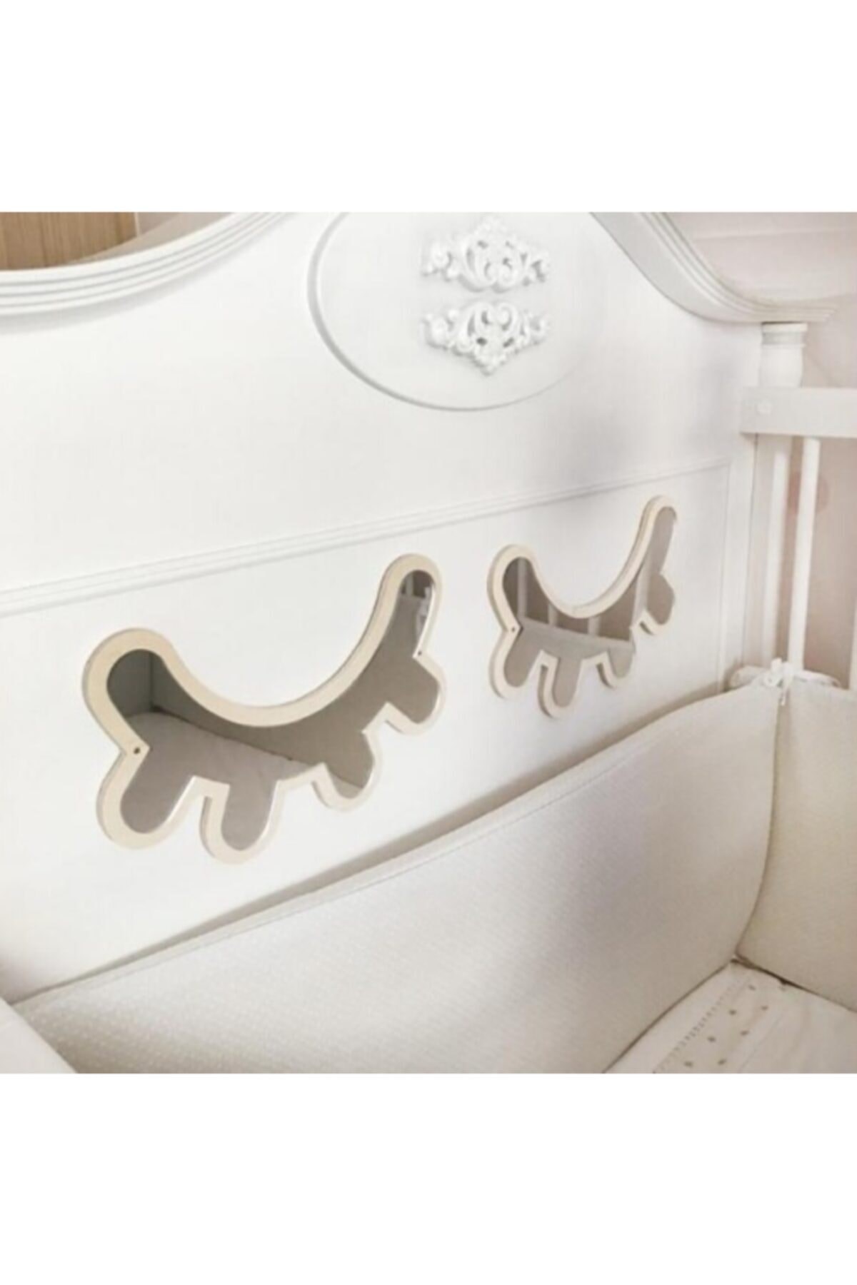 Kirpik Desen Duvar Dekoru resmi