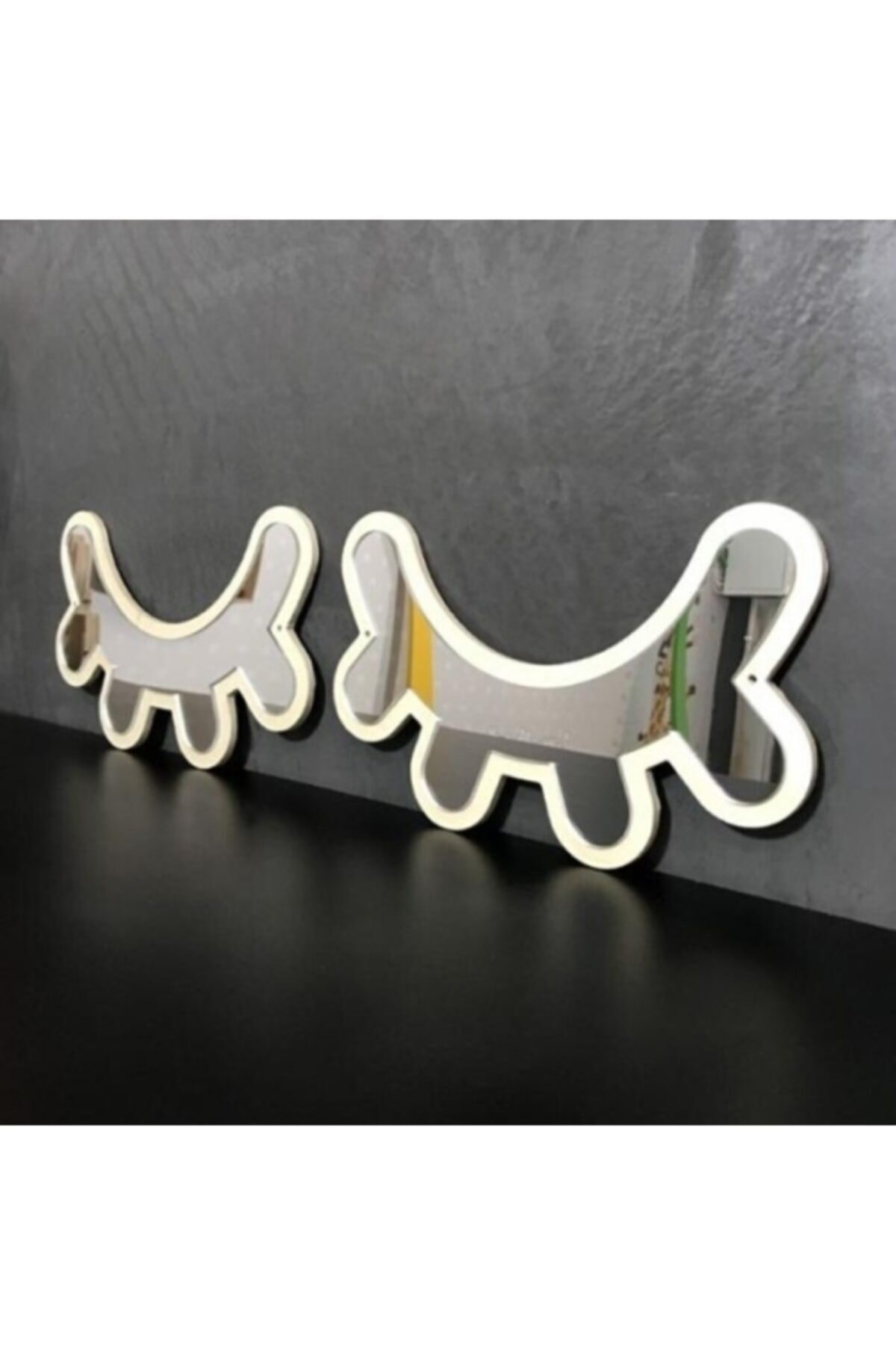 Kirpik Desen Duvar Dekoru resmi