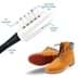 Picture of BUFFER® Çift Taraflı Pratik Taşınabilir Süet Nubuk Deri Çizme Bot Ayakkabı Temizleme Bakım Fırçası
