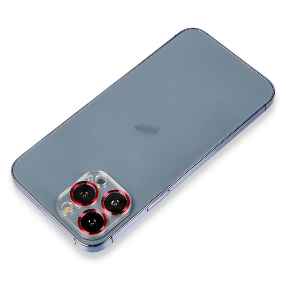 iPhone 14 Pro Max Metal Kamera Lens Koruma Cam resmi