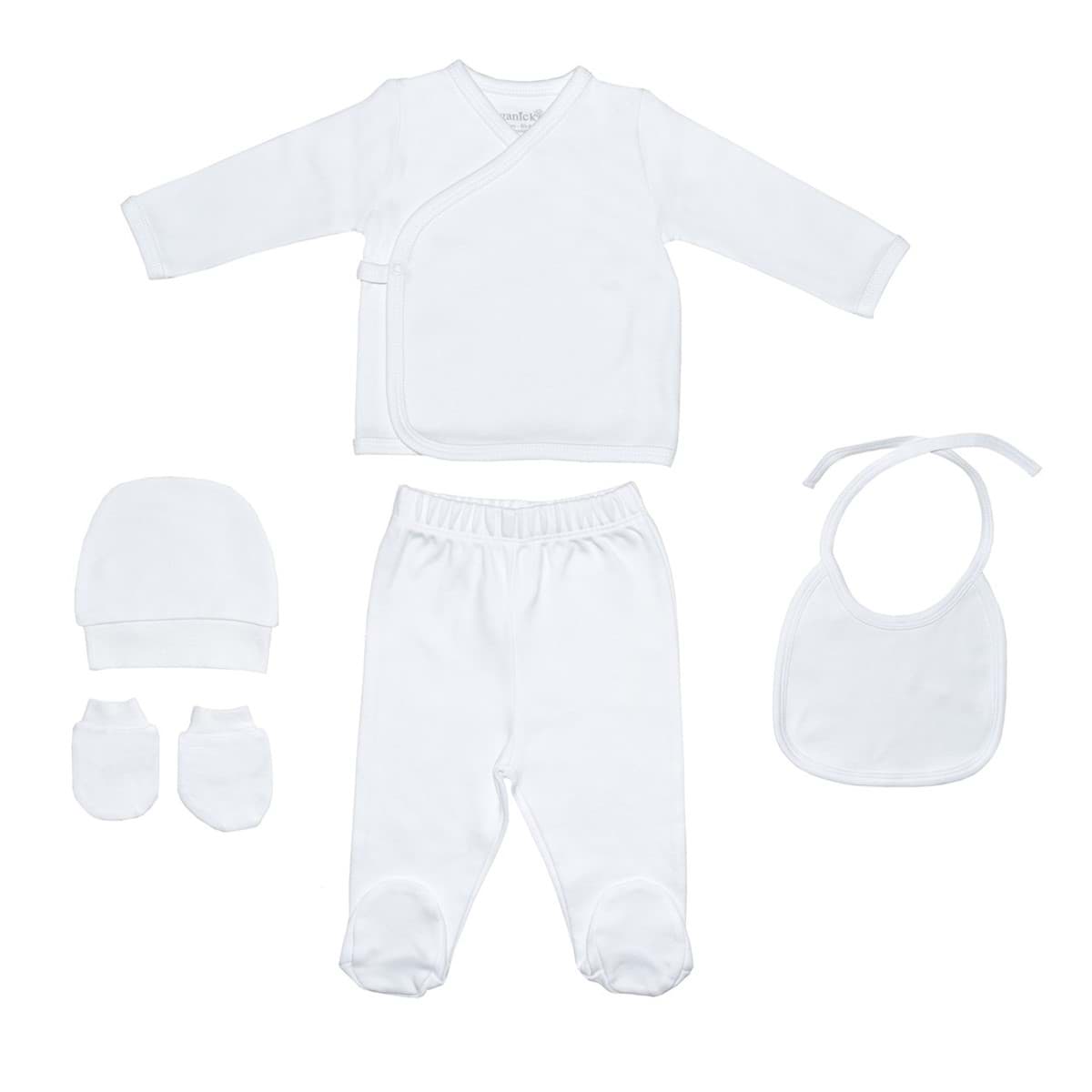 Picture of Basic White Newborn Set of 5