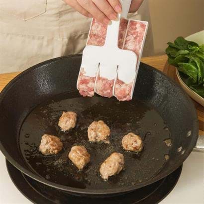 Buffer® Pratik 3lü Top Köfte Misket Köfte Yapma Aparatı Kalıp resmi