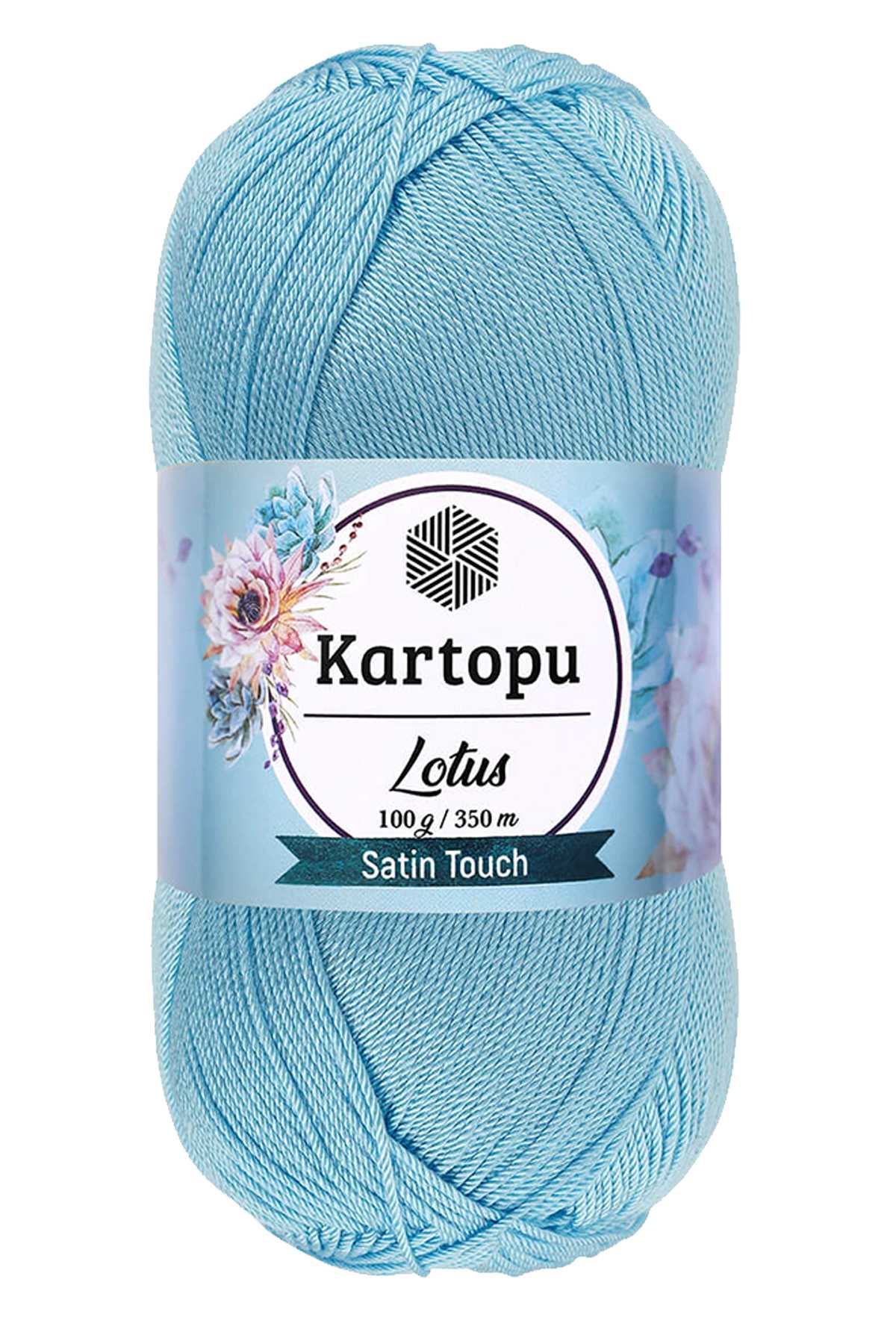 Picture of Lotus Bikini Büstiyer Bluz Örgü İpi  K537 Bebe Mavi