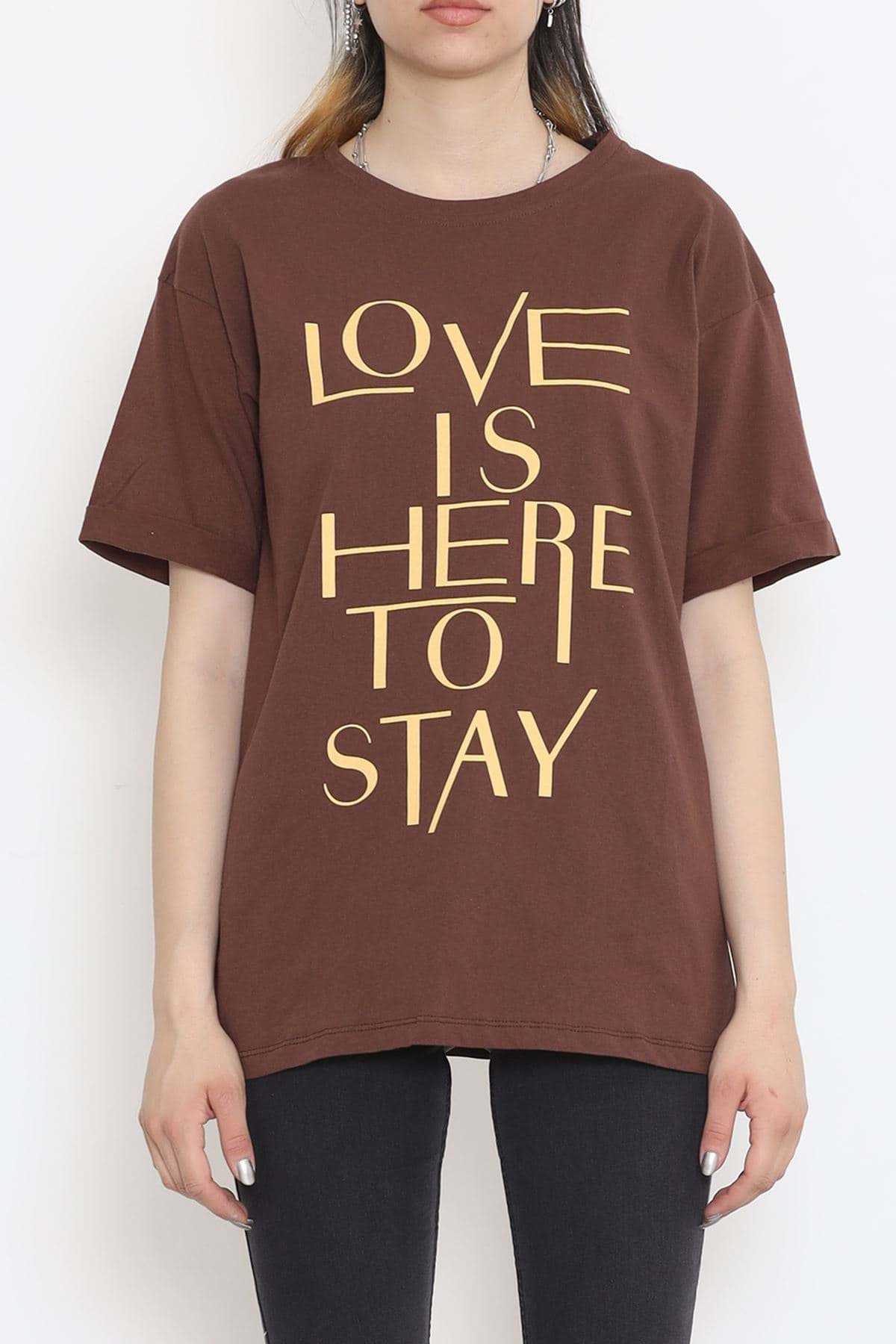 Duble Kol Tişört Kahve - 16526.1567. resmi